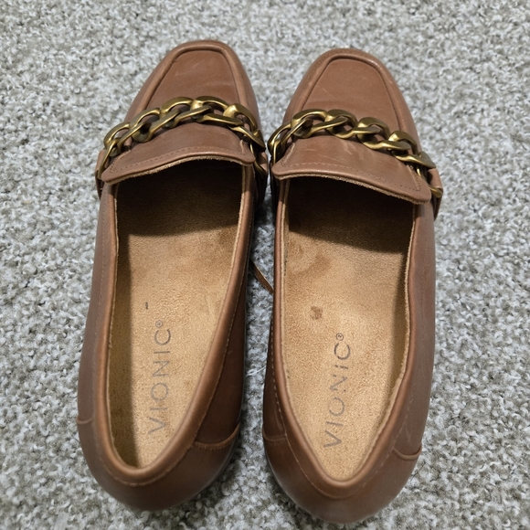 Vionic Mizelle Women's Loafers Brown Size 7 - Picture 2 of 6